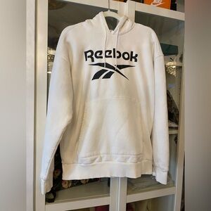 Reebok White Hoodie